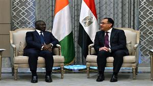 مدبولى يؤكد حرص الحكومة على تعزيز التعاون بين مصر وكوت ديفوار 