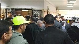 وصول محمد رمضان محكمة الجيزة لنظر معارضته على حكم حبسه (صور)