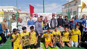 بالصور- اختتام دوري الأندية الصغيرة للأحياء الشعبية والساحات بجنوب سيناء