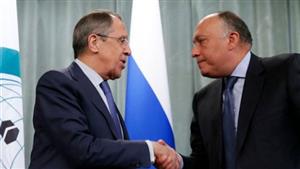 شكري ونظيره الروسي يناقشان القضايا الأمنية ذات الاهتمام المشترك