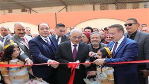 وزير التعليم ومحافظ المنوفية يفتتحان مدرسة المساعي المشكورة الإعدادية 