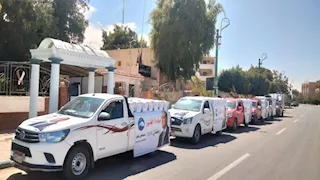 قوافل الخير.. توزيع 5000 عبوة مواد غذائية على الأسر المستحقة بالإسكندرية