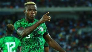 شكوك حول لحاق أوسيمين بمباراة نيجيريا وجنوب أفريقيا