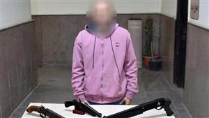 ضبط عاطلين لحيازتهما أسلحة بدون ترخيص في الجيزة