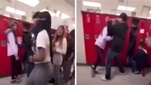 فيديو| طالب أمريكي يعتدي على فتاة محجبة في مدرسة بولاية إلينوي
