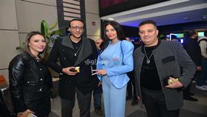 فريق عمل فيلم "درويلة" يحتفلون بالعرض الخاص استعدادًا لطرحه بالسينمات 