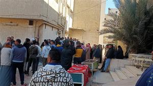  التصريح بدفن جثماني الشقيقتين ضحايا "ركية النار" في بني سويف