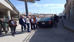 محافظ الجيزة يوجه بإنشاء ساحات انتظار سيارات للمترددين علي محطة القطارات ببشتيل