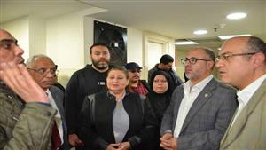 اتصال هاتفي بوزيرين.. ماذا قرر أطباء جامعة الإسكندرية بشأن اللاعب أحمد رفعت؟| صور