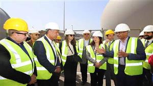نائب وزير الإسكان وقنصل فرنسا يتفقدان مشروع "الهاضم" بالإسكندرية