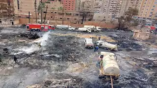 قرار قضائي جديد بشأن متهم في حريق ستوديو الأهرام 