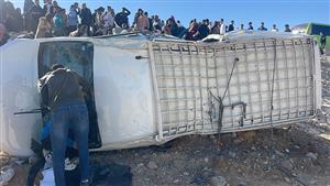 20 فتاة تحت الماء.. انقلاب ميكروباص من أعلى معدية بمنشأة القناطر 