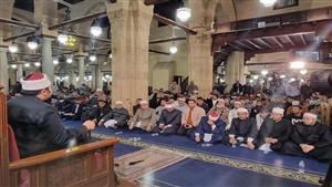 درس التراويح بالجامع الأزهر: القرآن هو الشفاء لما في الصدور ولا يتخلى عن أصحابه في الآخرة