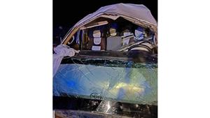 جثة و15 مصابا في حادث ميكروباص الصف