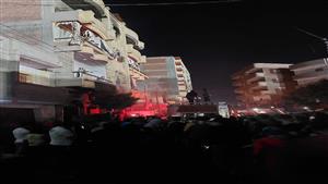 بالصور.. حريق يلتهم مخبزًا خاصًا في الغربية