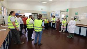 شهادة الإدارة الفنية.. وفد أردني يزور محطات الصرف الصحي بالإسكندرية- صور