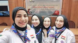 جامعة بنها تحصد المركز الأول في الملتقى السابع للجوالات-صور