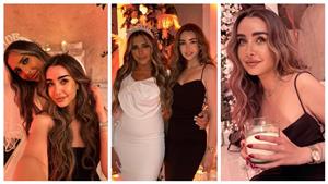 هنا الزاهد تشارك جمهورها صورًا من "ليلة حنة" لينا الطهطاوي