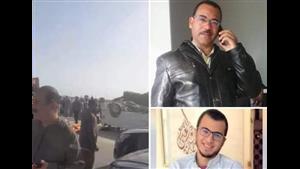الشاب فتحي يلحق بالزوجين.. ارتفاع ضحايا حادث ميكروباص الفيوم إلى 3 وفيات