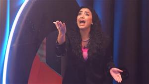 "شاكوش خايف يتكلم ريم تاكله ".. تعليق الجمهور على حلقة ريم طارق وحسن شاكوش في "رامز جاب من الآخر"