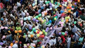 12811 ساحة تستعد لاستقبال المصلين في عيد الفطر بالشرقية