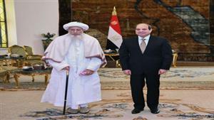 الرئيس السيسي يستقبل سلطان طائفة البهرة بالهند - صور 