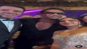 بالفيديو| محمد رمضان يغني بحفل زفاف ابنة مصطفى كامل والحضور يتفاعلون معه