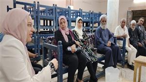 بالصور.. حزب العدل يناقش مشكلات منطقة عزبة العسكر في أسوان