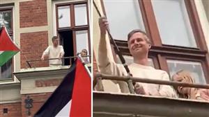 ما حقيقة فيديو تلويح ملك الدنمارك بالعلم الفلسطيني؟