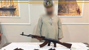 سقوط مسجل خطر في المنيا بحوزته 6 أسلحة نارية