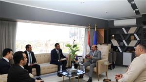 محافظ أسوان يلتقي وفد "إبدأ" لتعظيم الاستفادة من المبادرة في النهوض بالصناعة - صور