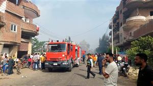 اختناق زوجين في حريق منزل ببني سويف 