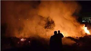 مصاب في محاولة إخماد حريق 6 منازل بأسيوط 