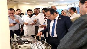 بالصور- مدير الرعاية الصحية بجنوب الصعيد يتفقد مستشفيات أسوان