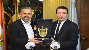 بالصور.. نقابة الموسيقيين تكرم نقيب لبنان بحضور مصطفى كامل وحلمي عبدالباقي 