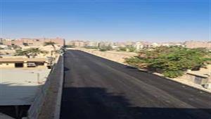 محور مروري جديد.. 6 صور ترصد رصف شارع الثلاثيني الجديد في الطالبية بـ"الجيزة"