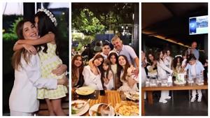 وسط أجواء عائلية.. نانسي عجرم تحتفل بعيد ميلاد ابنة شقيقتها نادين (صور وفيديو)