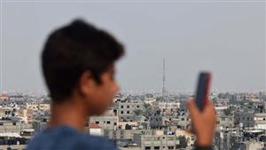 انقطاع خدمات الاتصال الخلوي في مدينة رفح