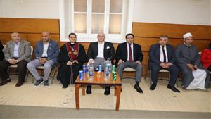 محافظ بني سويف لراعي كنيسة الفشن الإنجيلية: مصر ملاذ آمن لجيرانها 