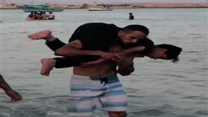 "انزلق في شاطئ القمر".. غرق شاب في طور سيناء