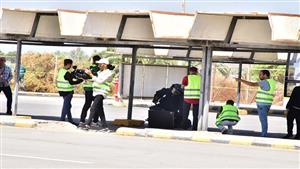 "حريق وقنبلة".. تجربة طوارئ بمطار الأقصر الدولي 