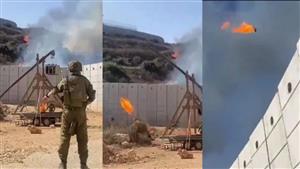 شاهد| الاحتلال يطلق المنجنيق على لبنان.. وإسرائيليون يسخرون: رجعنا للعصور الوسطى