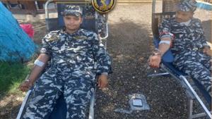  حملة للتبرع بالدم بمديرية أمن جنوب سيناء