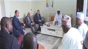 وزير التعليم العالي بجمهورية تشاد يستقبل وفد جامعة الإسكندرية- صور