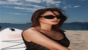 هدى الإتربي تخطف الأنظار في أحدث ظهور لها من فرنسا والجمهور يعلق (صور)