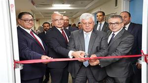 وزيرا الصحة والتعليم العالي يفتتحان وحدة علاج جلطات المخ والسكتة الدماغية بعين شمس