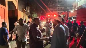  محافظ أسيوط يتفقد أثار حريق محدود في كمية أخشاب جوار معهد أزهري بحي شرق
