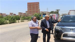 بالصور.. محافظ القليوبية يجرى جولة تفقدية في بنها 