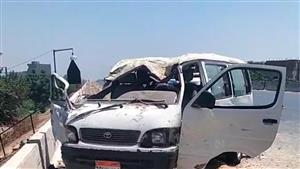 إصابة 5 أشخاص في حادث على الطريق الإقليمي بالمنوفية 