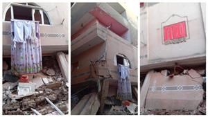 بالصور.. انهيار منزل مكون من 4 طوابق في الدقهلية وقرار عاجل من المحافظ 